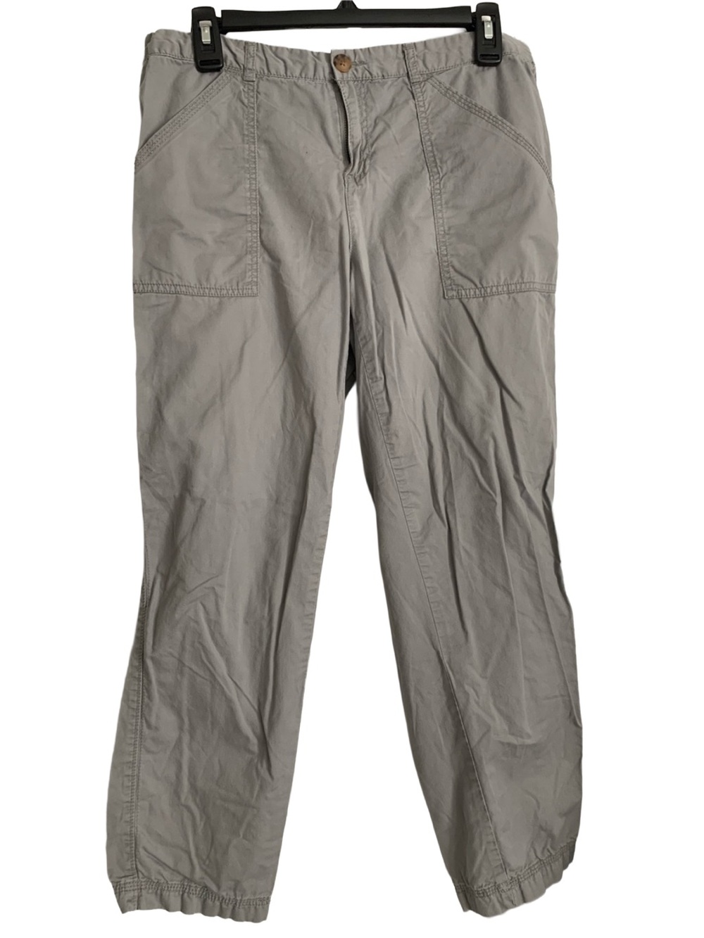 MERONA Gray Cotton Jogger Ankle Pants Size Medium